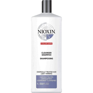 NIOXIN_Cleanser 5 Shampoo Chemically Treated Hair Light Thinning 33.8 oz_Cosmetic World